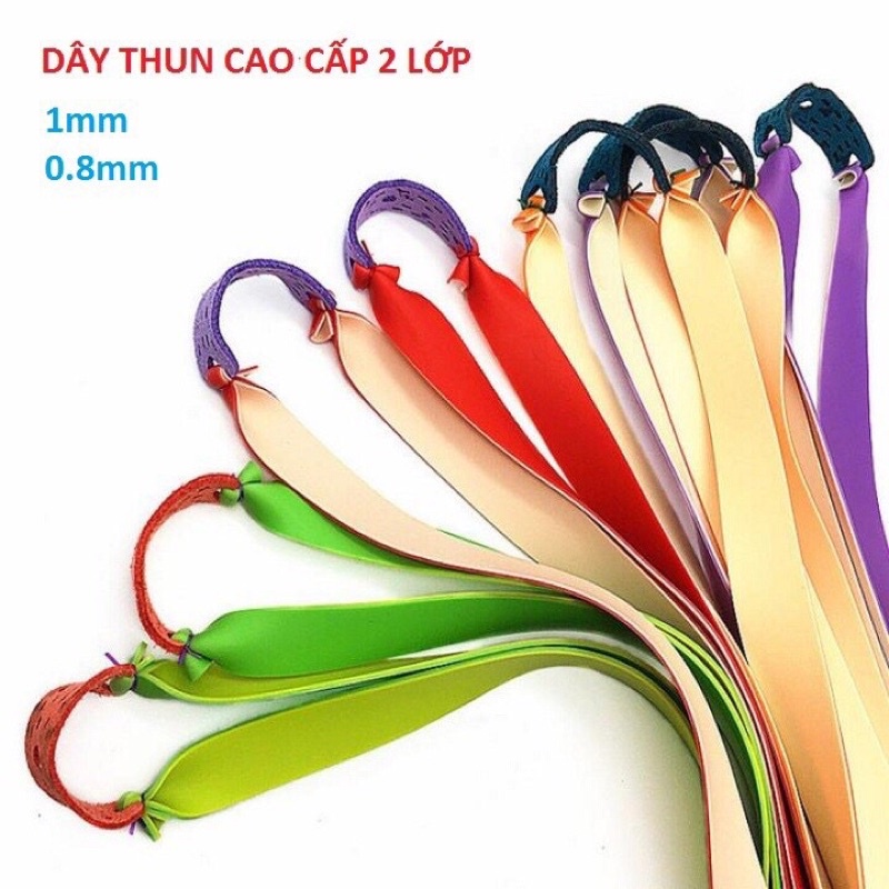 Ná cao su 5 sọc kèm 3 dây