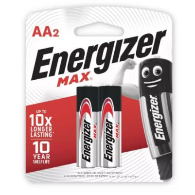 Pin Tiểu AA Energizer Max Alkaline 1,5V (Nhập khẩu Singapore)[Chính Hãng 100%]