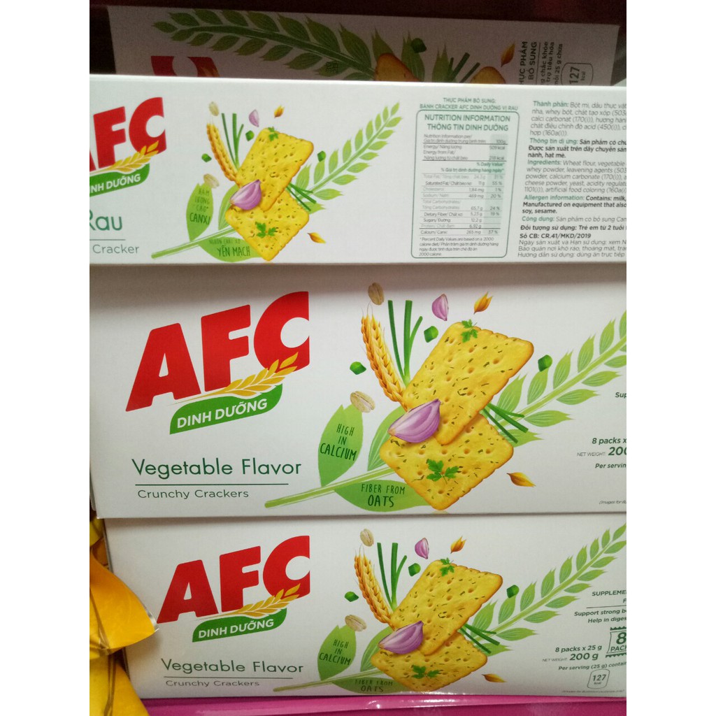 Bánh AFC đủ vị hộp 200g