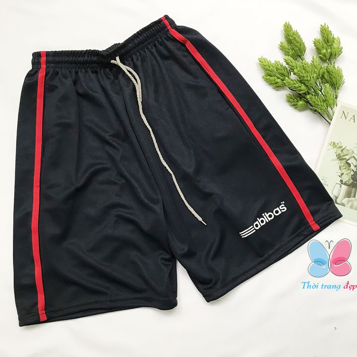 Quần đùi nam FREESIZE từ 60kg-70kg Quần short thun nam phối một sọc to - QN24 | BigBuy360 - bigbuy360.vn