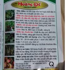 Bột Xanh Hoàng Đế đặc trị bệnh cho hoa hồng vô cùng hiệu quả