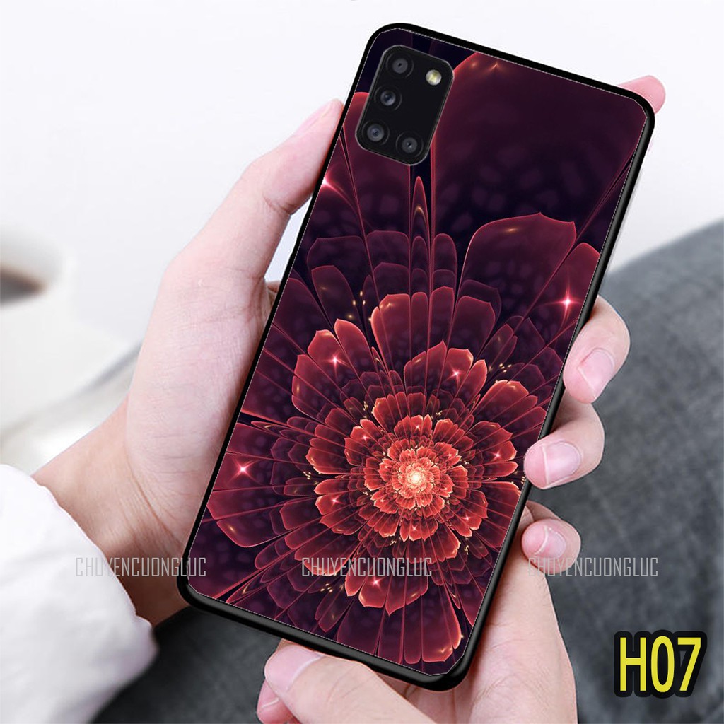 ỐP LƯNG SAMSUNG A02S - A21S - A70 - NOTE 10 LITE - A50/A50S/A30S IN HÌNH HOA LÁ