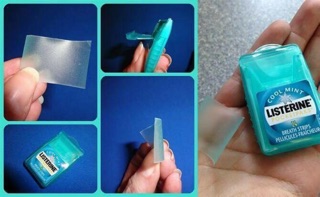 Miếng ngậm thơm miệng listerine