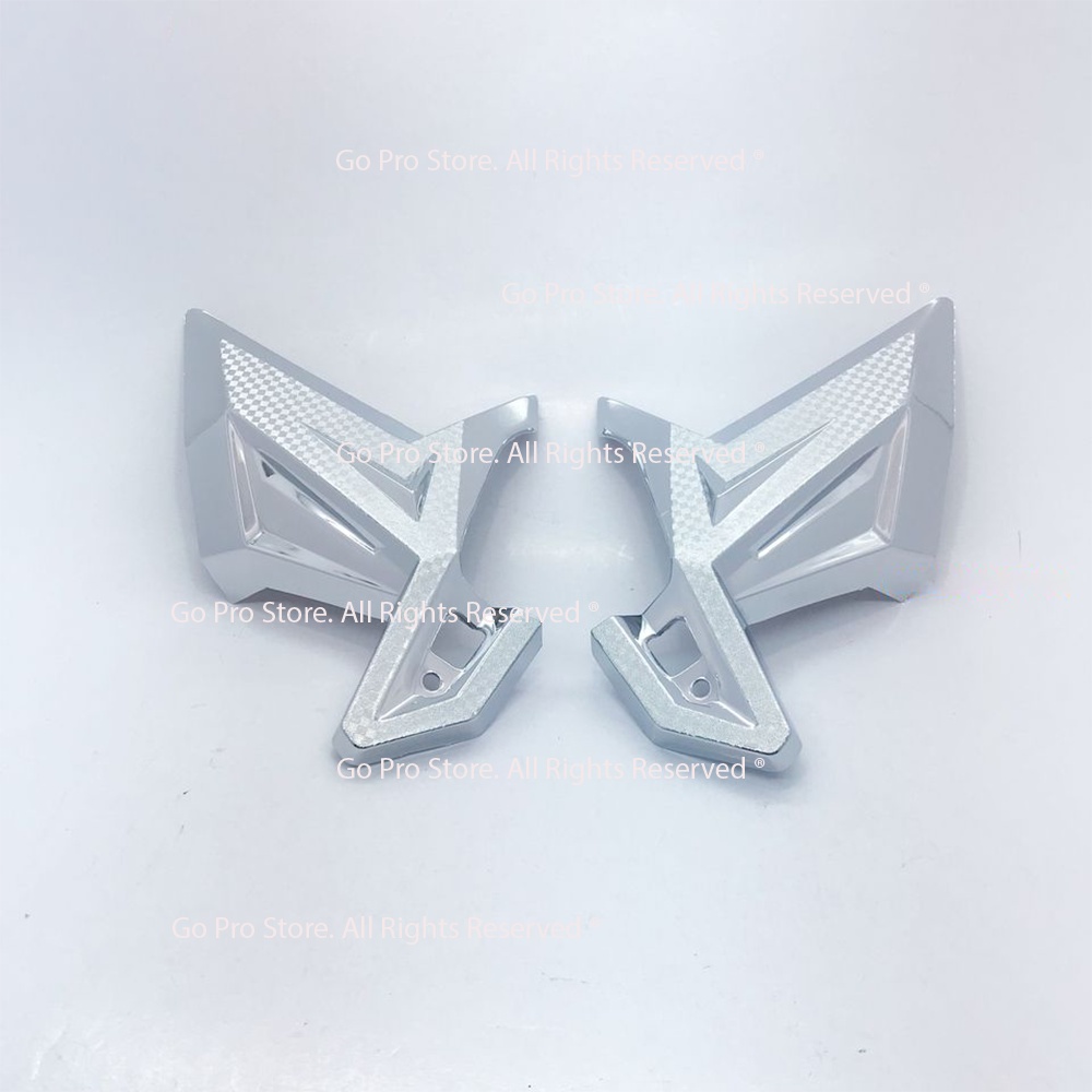 Bộ Ốp Gác Chân Sau AIR BLADE 2016 - 2019 Nhựa Xi
