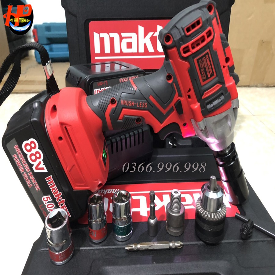 Máy siết bulong Maktec 22mm 21V