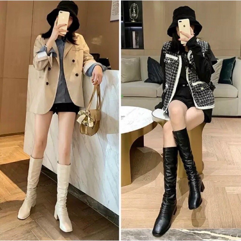 BỐT ĐÙI NHĂN DA LÌ SIÊU CHẤT HÀNG L1