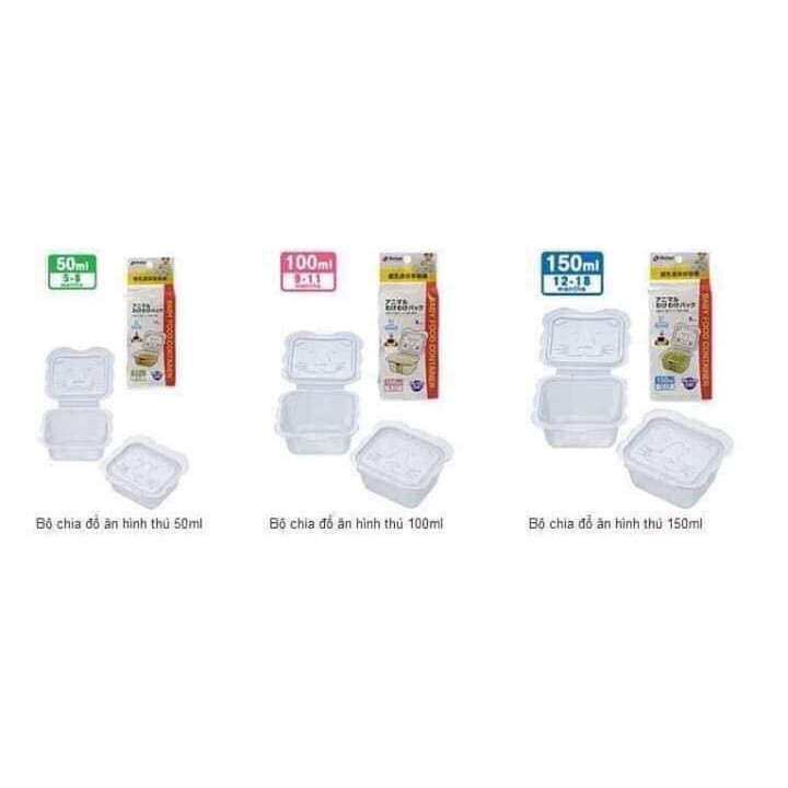 BỘ CHIA THỨC ĂN RICHELL 6PCS; 8PCS;10PCS