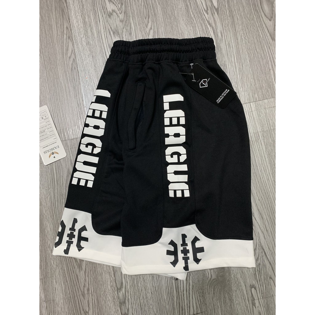 Quần short Gấu trắng Unisex cao cấp, Quần Đùi thun nam, thể thao chất Mì hàn ( ảnh thật ) | BigBuy360 - bigbuy360.vn