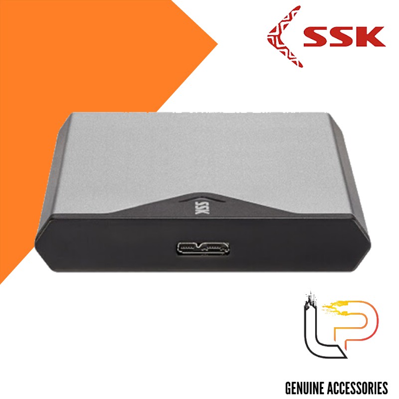 Box gắn HDD SSK V315 Chuẩn Sata 2.5 - Usb 3.0 - Hộp đựng ổ cứng 2.5 SSK V315