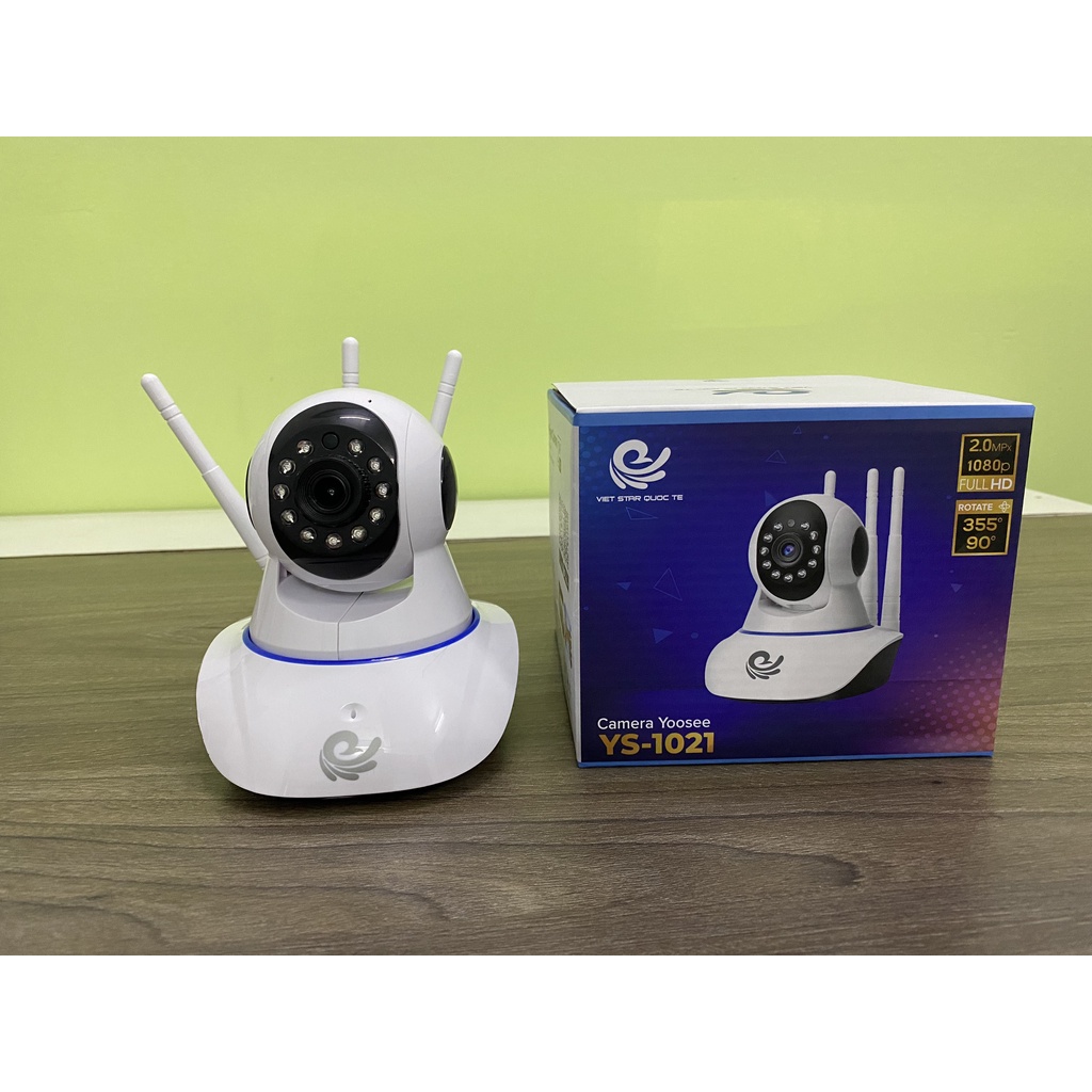 Camera mini Wifi YooSee / Carecam cc1021 HD 1080P - Tiếng Việt, Đàm thoại 2 chiều, xoay 360 độ, mới nhất 2022