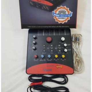 🎧FULL BOX🎧 Bộ Thu Âm Thanh Livestream Card Icon Upod Pro Bảo Hành 6 Tháng 1 Đổi 1