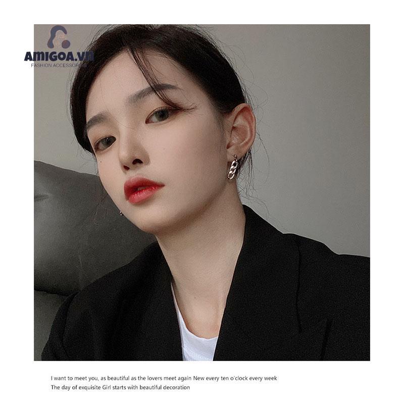 ✨✨Bông tai sợi xích cá tính đơn giản cá tính phong cách Hàn Quốc