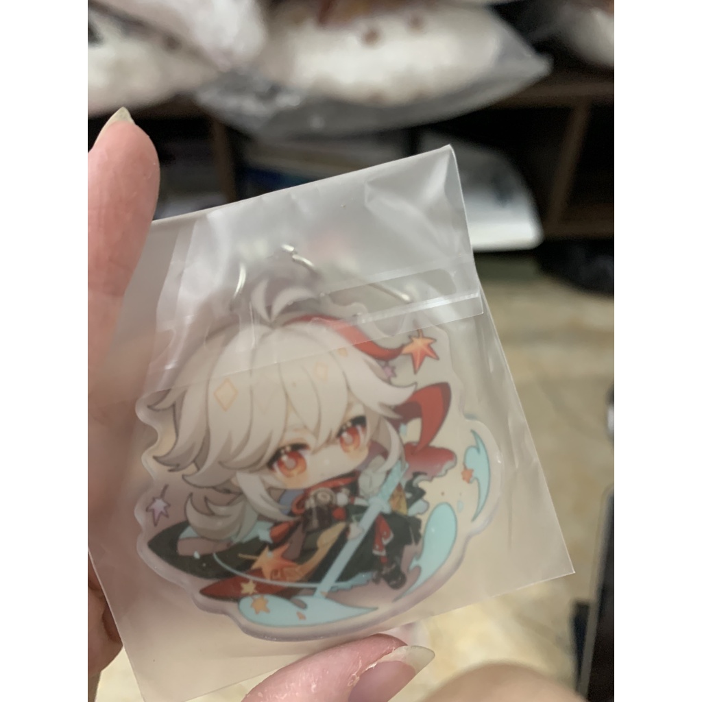 Móc khóa genshin impact cute ayaka yoimiya sayu eula rosaria yanfei kazuha