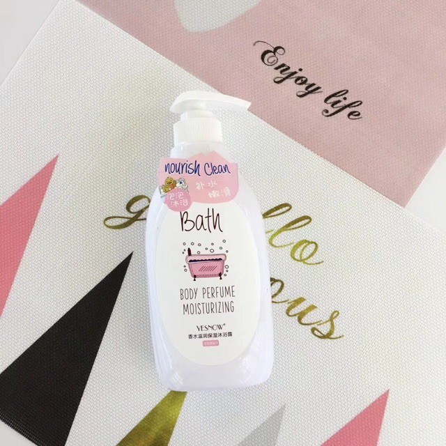 Sữa Tắm Bath Yesnow  500ml Dưỡng Ẩm Trắng Da Hương Thơm Quyến Rũ | BigBuy360 - bigbuy360.vn