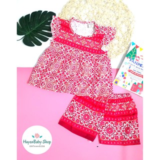 Bộ hè bé gái tay cánh tiên cho bé từ 8-20kg