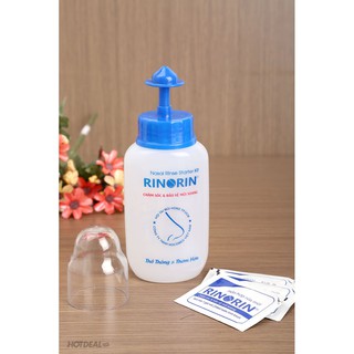 BỘ BÌNH RỬA MŨI RINORIN KÈM 30 GÓI MUỐI
