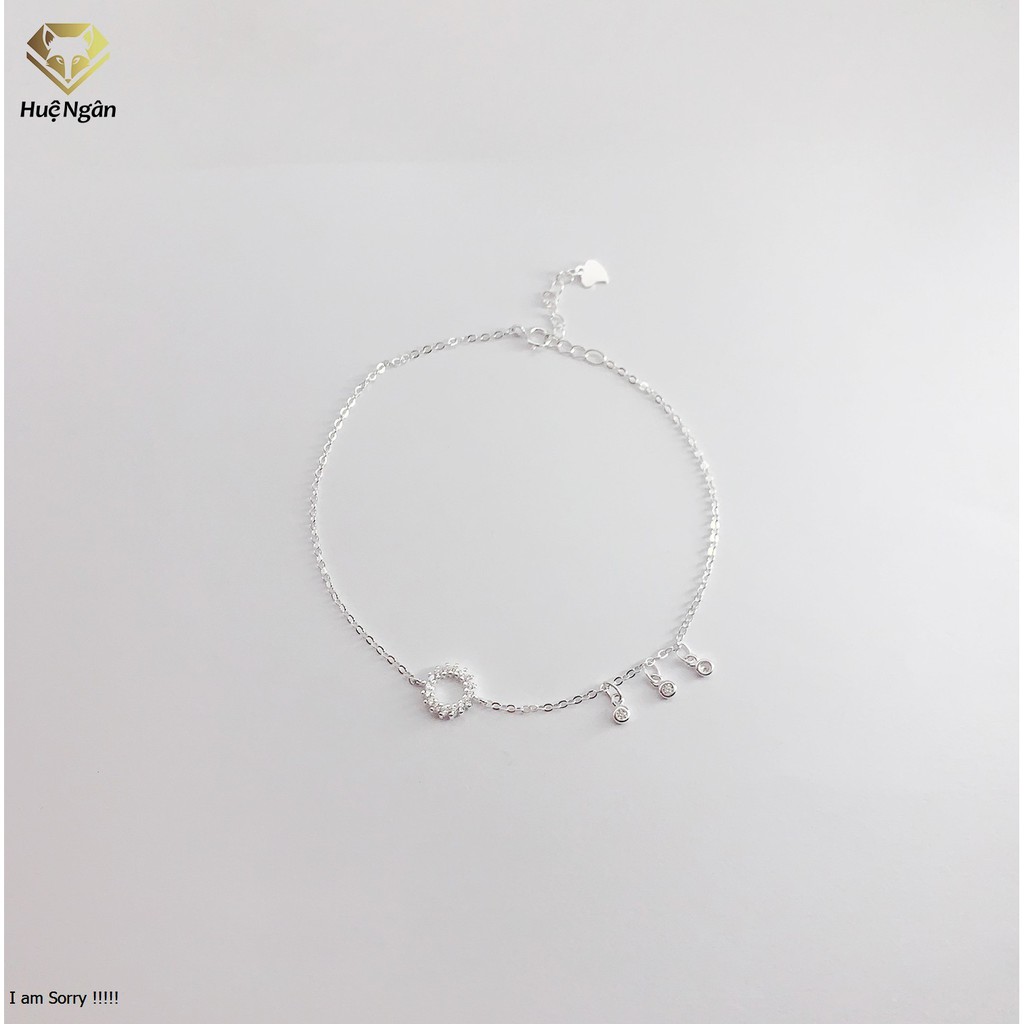 Lắc chân bạc Ý 925 Huệ Ngân - Circle in Love RYBJ50109 | BigBuy360 - bigbuy360.vn