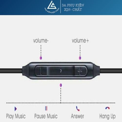 Tai Nghe Có Dây Chống Ồn,Tai Nghe Có Mic Đàm Thoại,Tai Nghe Nhét Tai Có Dây Gaming Super Bass  3A  Shop