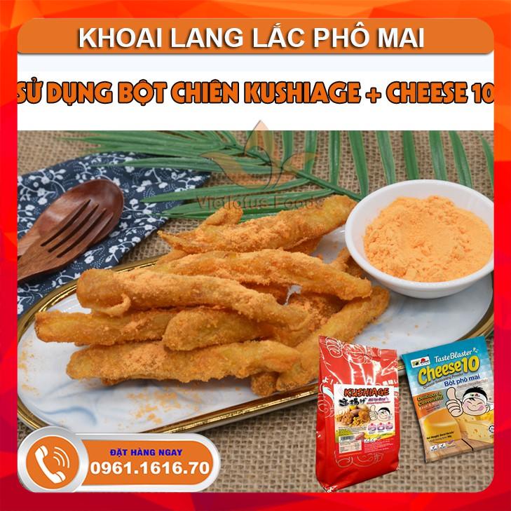 Combo Bột Chiên Kushiage 1 Kg + 2 Bột Phô Mai Cheese 30 gram