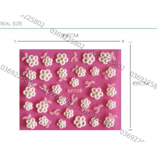 Sticker nổi 5D trang trí móng