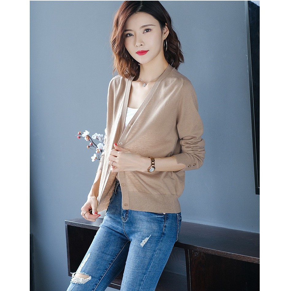 Áo khoác len nữ thu đông siêu đẹp, siêu phong cách | BigBuy360 - bigbuy360.vn