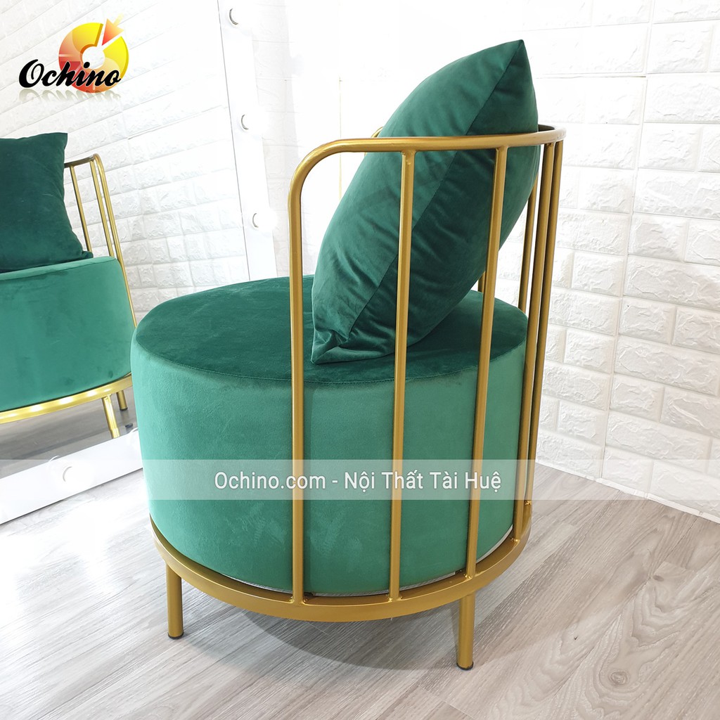 Ghế Sofa Đơn Phong Cách Bắc Âu Để Phòng Ngủ, Phòng Khách, Quán Nail hoặc Cửa Hàng quần áo ( Ảnh thật + Video)