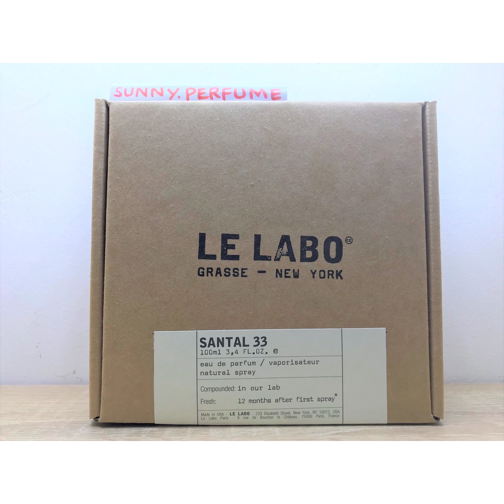 Mẫu thử nam nước hoa Lelabo Santal 33 5ml-10ml