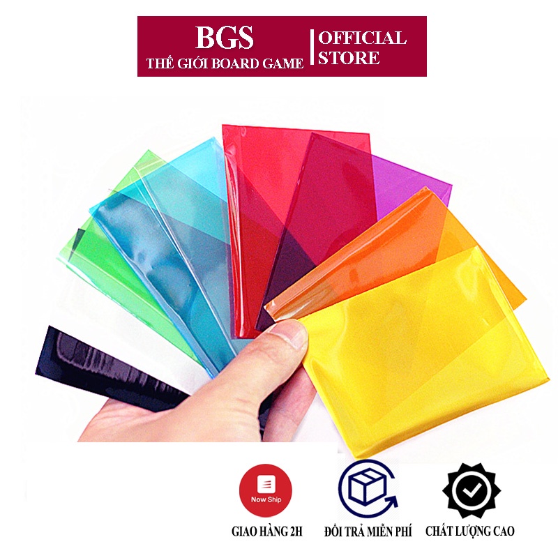 Bọc Bài KMC Cao Cấp 6.5 X 9 CM Mèo Nổ, Ultimate, Bang!