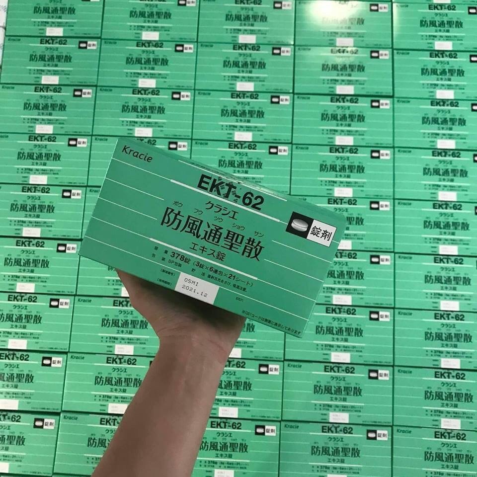 Viên uống giảm cân Kracie EKT-62 Nhật Bản