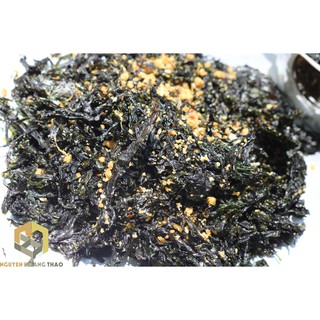 Rong biển sấy tỏi