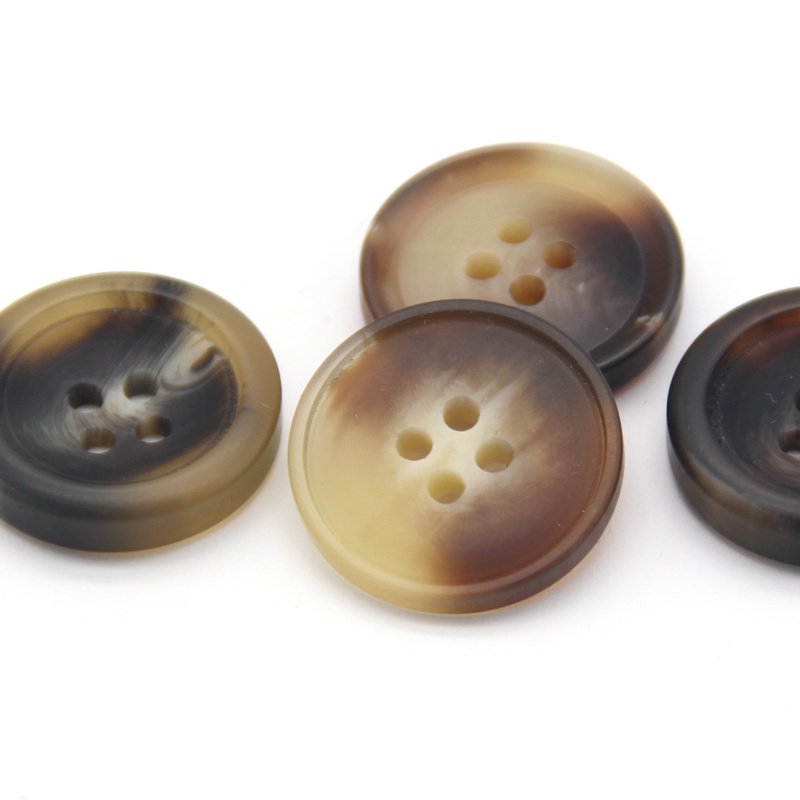 Set 10 Nút Áo Khoác Bằng Resin Thời Trang Cổ Điển Cho Nam