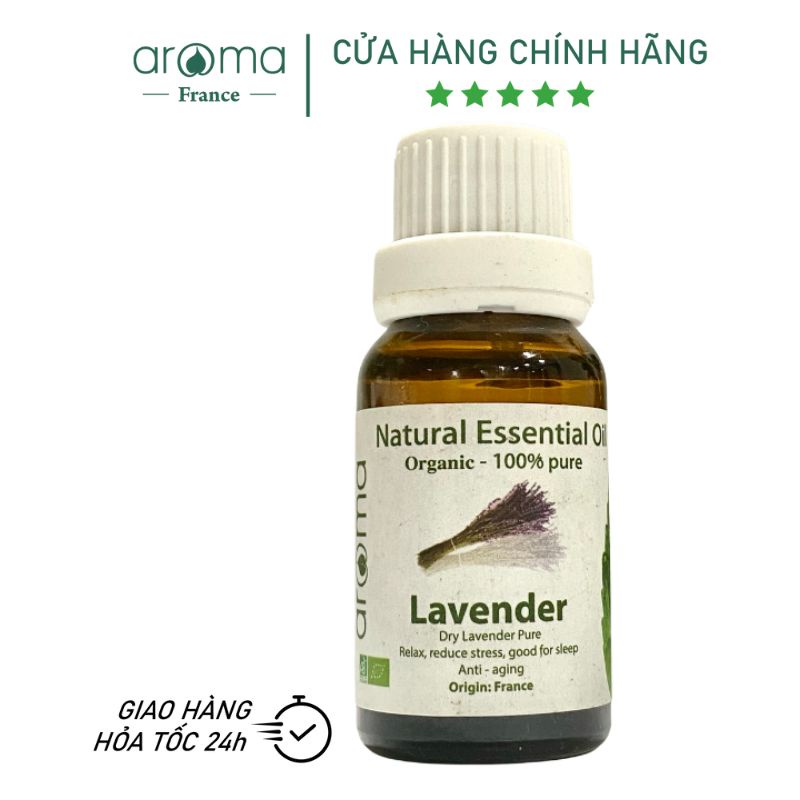 Tinh dầu xông thiên nhiên Aroma oải hương khô 10ml