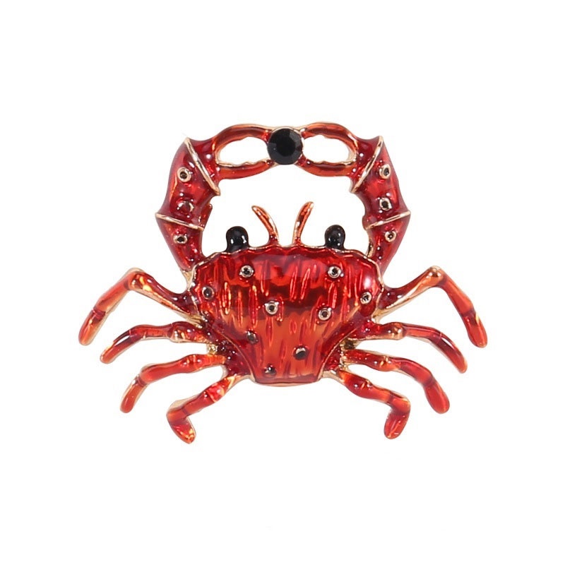 Ghim Cài Áo Hình Cua Dễ Thương Dành Cho Nữ