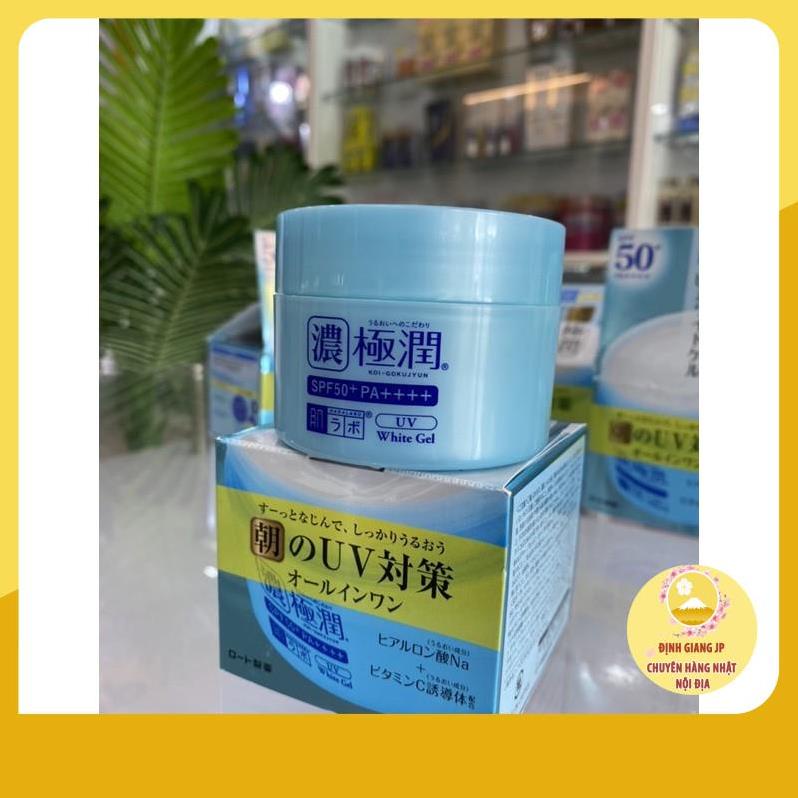 Kem dưỡng ẩm Hada Labo Koi-Gokujyun UV White Gel SPF50+ PA++++ 90g