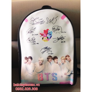 Balo BTS in theo yêu cầu
