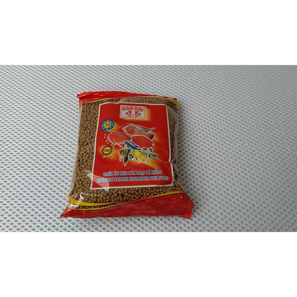 Thức ăn cá cảnh Kaokui, bịch 100gr.