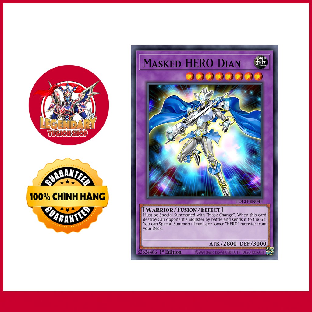 [EN-FR][Thẻ Bài Yugioh Chính Hãng] Masked HERO Dian