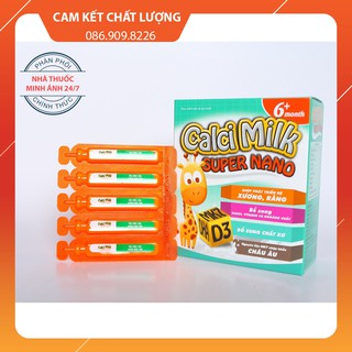 CALCI MILK SUPER NANO_bổ sung Calci, vitamin D3 cho xương chắc khỏe