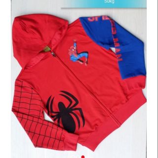 Áo khoác bé trai in hình  nhện, doremon, người dơi, vải thun da cá, chống nắng, áo giữ ấm chống gió buổi tối cho bé,