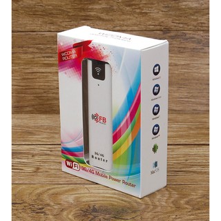 Bộ Router wifi 3G/4G MIFI BW 07 Kiêm Pin Dự Phòng 2200MAH