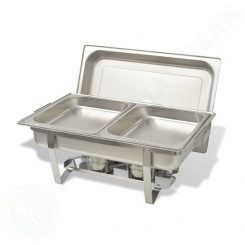 Nồi hâm buffet chữ nhật DC633-2, có nắp đậy tháo rời tiện dụng, dùng được nhiều khay GN khác nhau