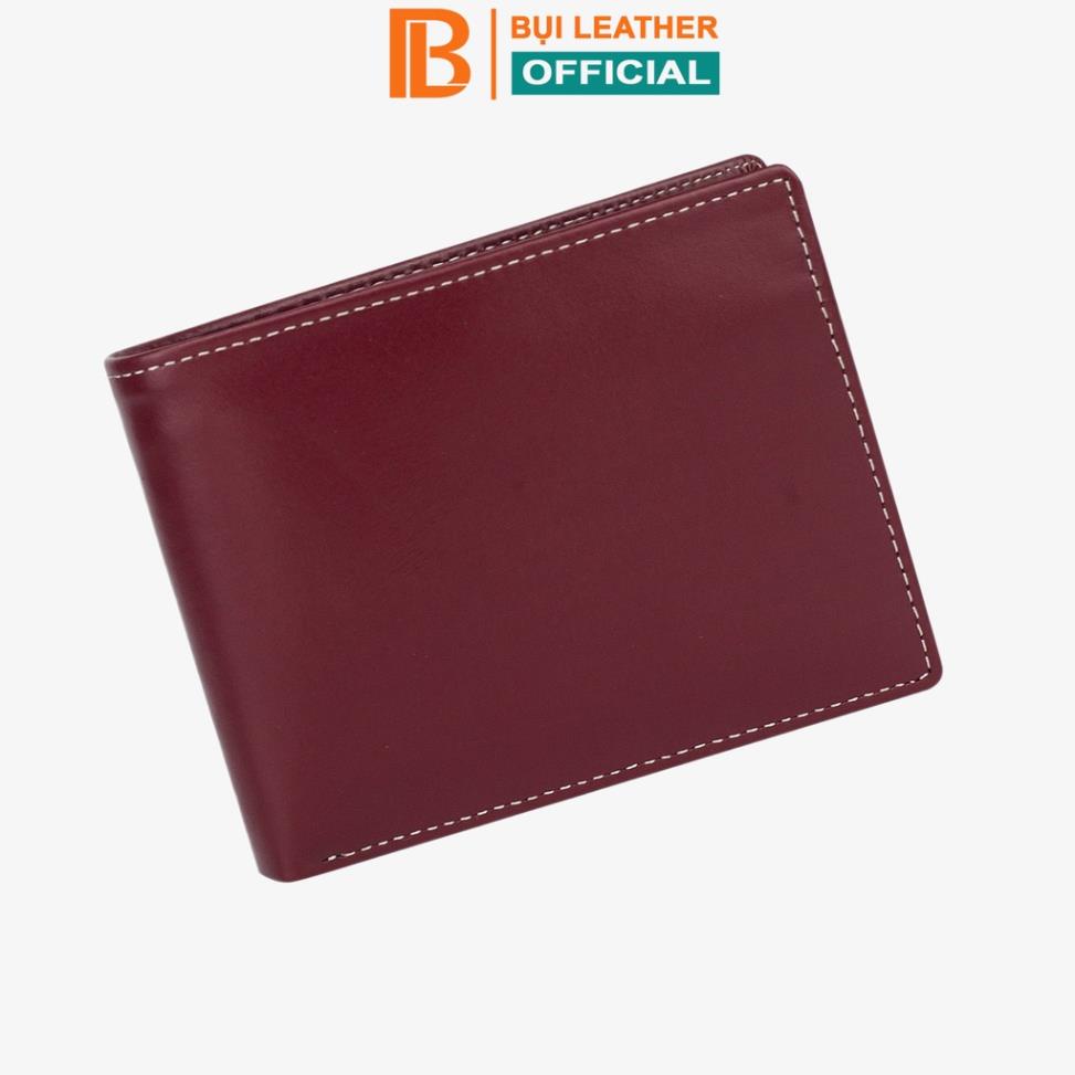 Ví da nam cao cấp Bụi Leather V110-da bò Pullup Wax ®️