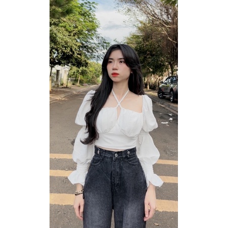 ÁO CROP-QUẦN SUÔNG