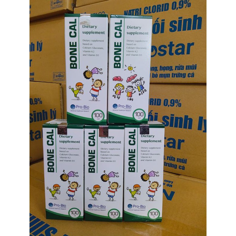 Bone cal canxi cho bé