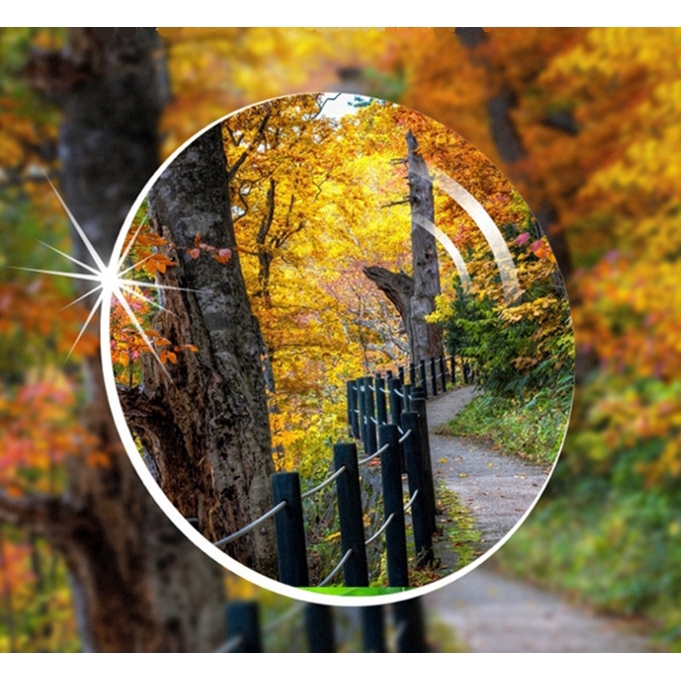 Tròng kính quang học 1,56/1,61/1,67 bảo vệ chống tia xanh độ -0,5-10,00 tiện dụng