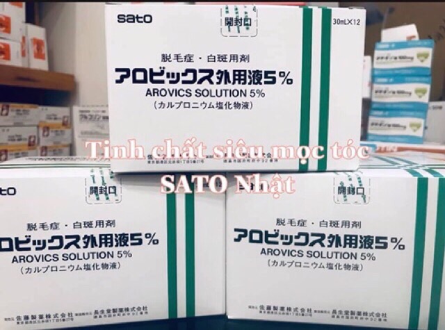 Tinh chất mọc tóc Sato Nhật Bản | BigBuy360 - bigbuy360.vn