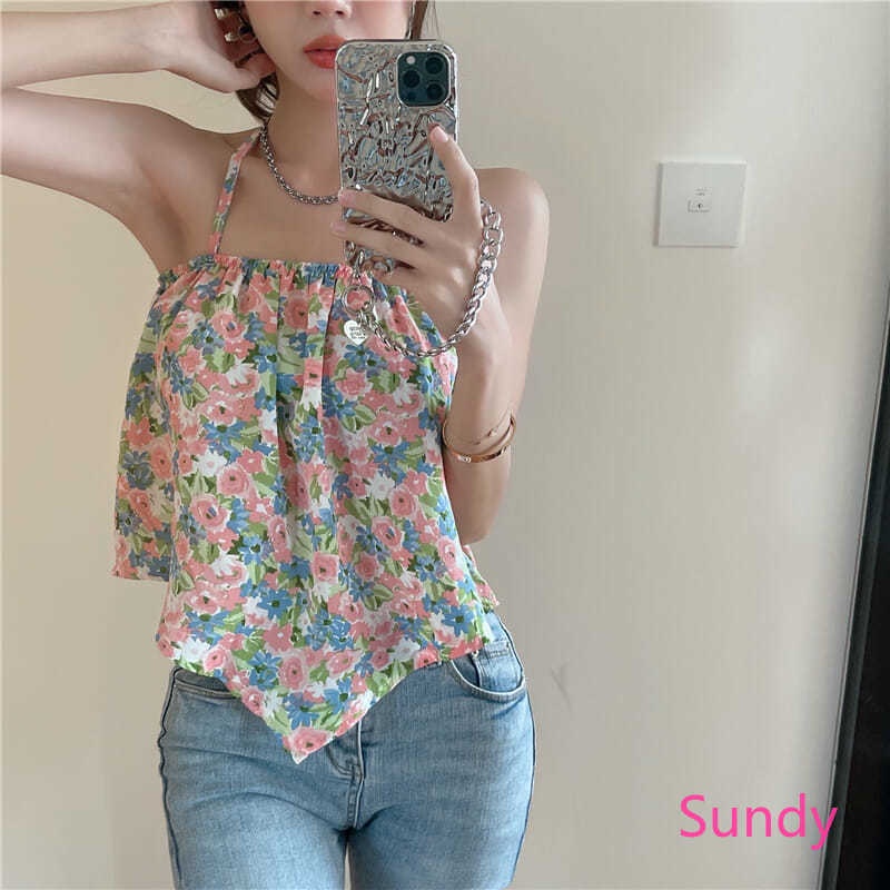 Áo Ống Hoạ Tiết Hoa Thời Trang Mùa Hè Cho Bé Gái