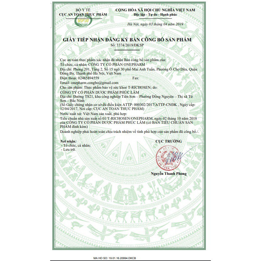 T-richosen hộp 120v tinh chất thảo dược Trichosen giúp hạ mỡ máu, giải độc gan và giảm cân hiệu quả | BigBuy360 - bigbuy360.vn