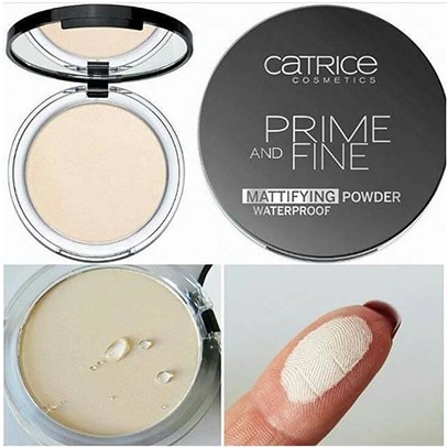 Phấn phủ chống thấm nước Catrice Prime and Fine Mattfying