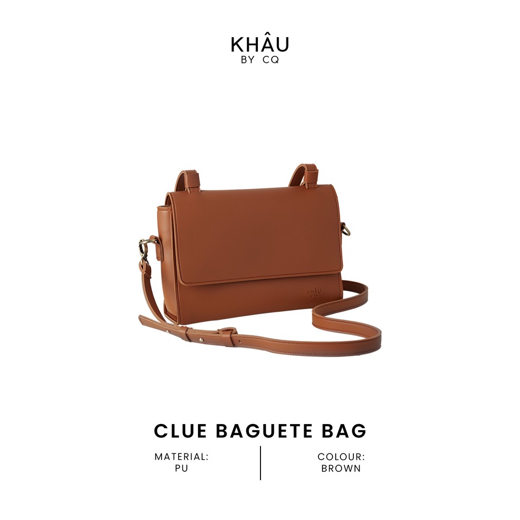 [Mã WABRWB24 giảm 30K đơn 99K] KHÂU BY CQ- Túi Clue Baguette | BigBuy360 - bigbuy360.vn